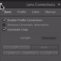 Lightroom 5 Features: Using the Upright Tool