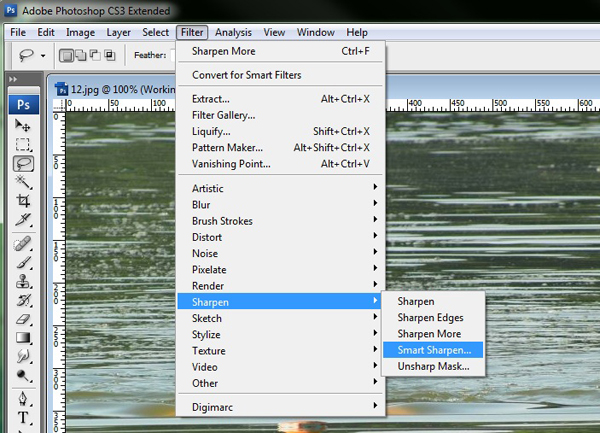 adobe photoshop 7.0 fix blurry picture