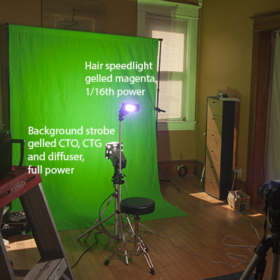 green screen in adobe premiere with bad lighting