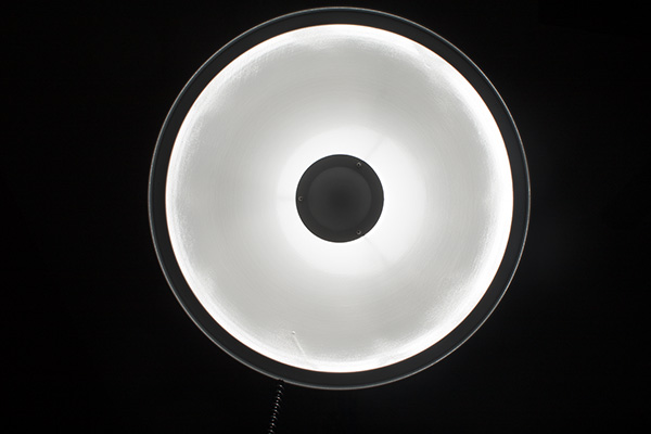 This is more what my white interior looks like when exposed for the dish.